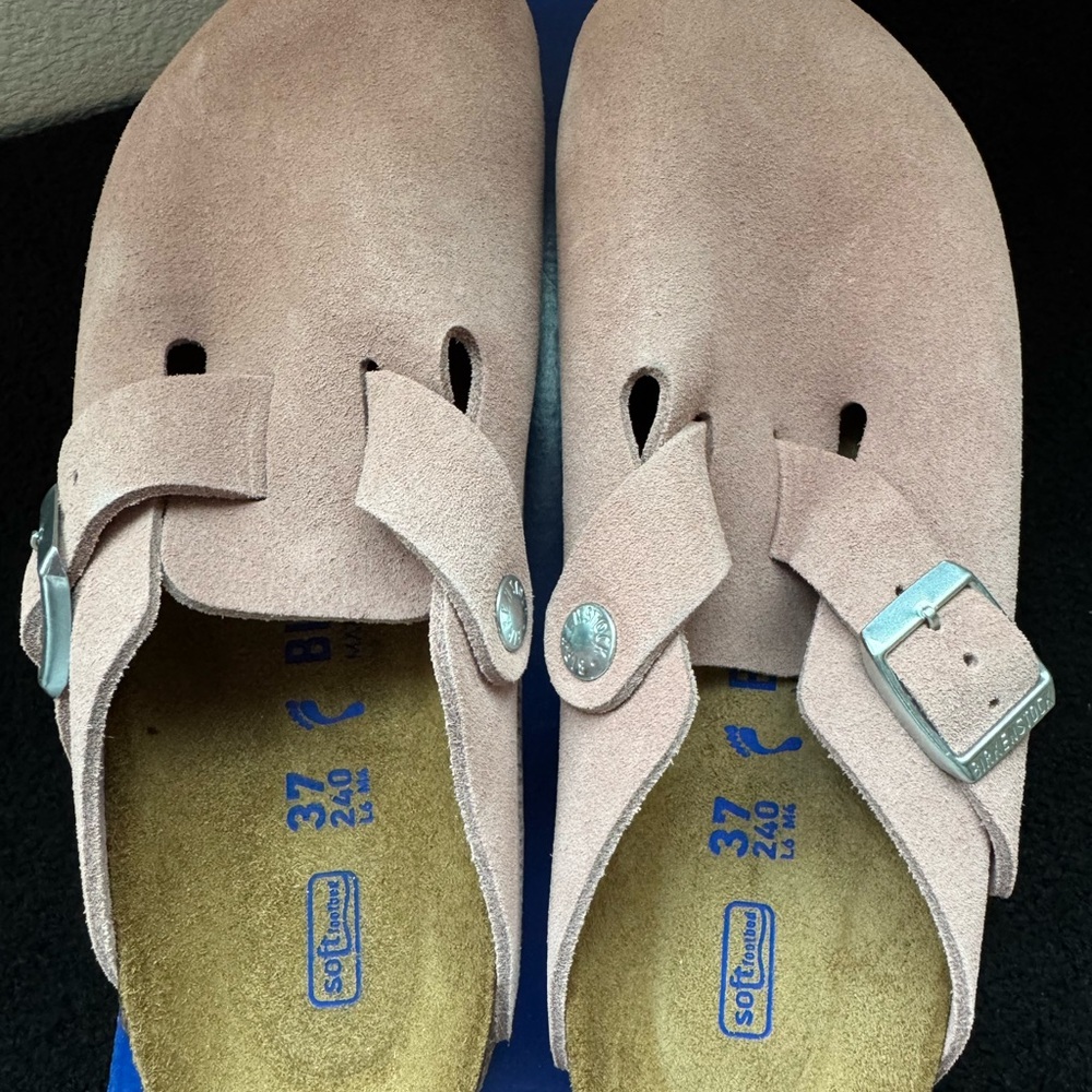 Birkenstock Women’s Bostons Pink Clay, Size 37 - Picture 5 of 5
